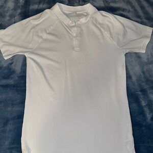 Gymshark White Polo Shirt